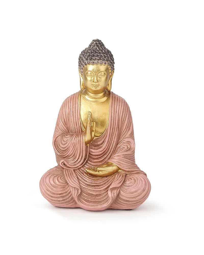 Polypropylene Buddha Statue and Showpiece for Home Decor and Gifts