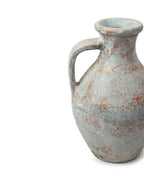 Weathered Terracotta Vase for Vintage Room Themes