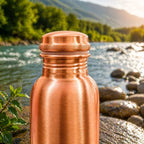 Copper Water Bottle (10.5 Inch) Vedansh Craft