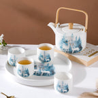 White Teapot Set Nestasia