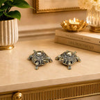 Brass Lightweight Tortoise Vastu/Feng Shui Pair (0.5 Inch) Vedansh Craft