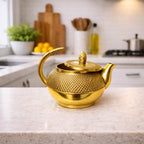 Brass Tea Pot/Kettle With Handle Vedansh Craft