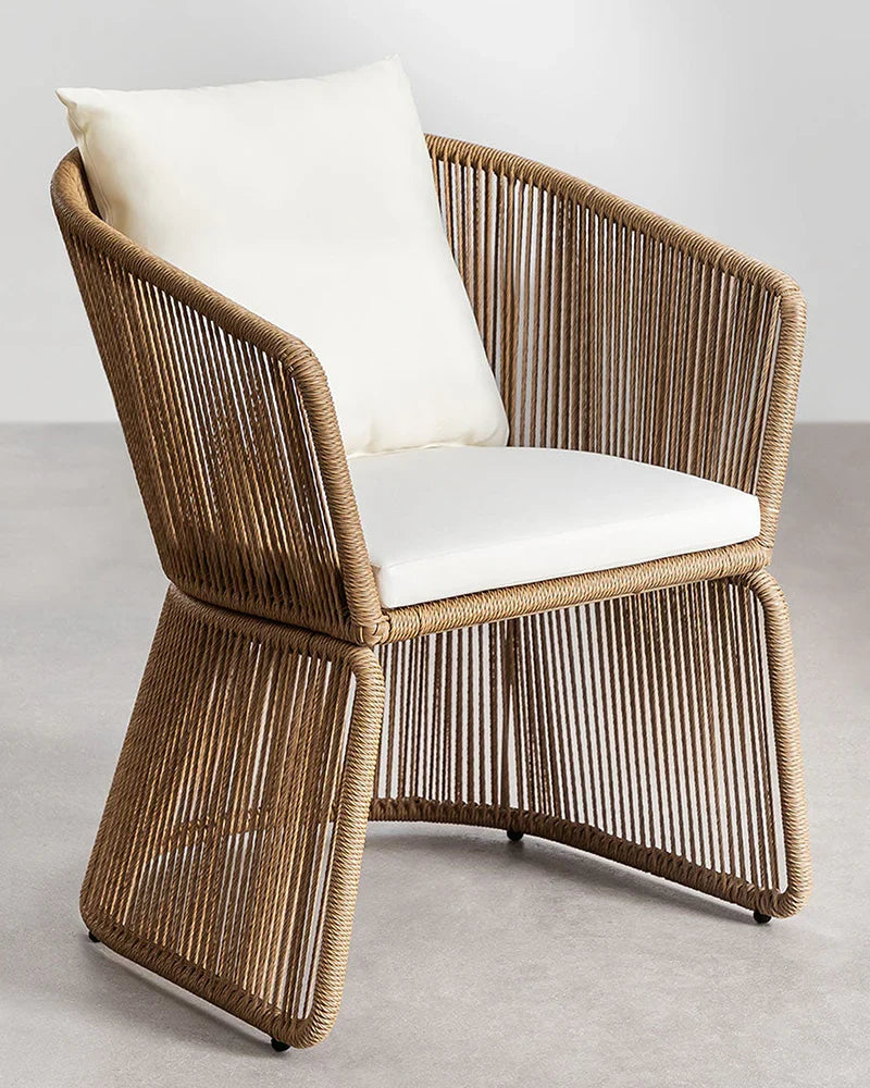 Bamboo Arm Chairs for Living Room Seating