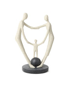 Polypropylene Human Family Showpiece for Housewarming and Gifts for Women