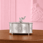 Brass Dry Fruit Box with Floral Lid Vedansh Craft