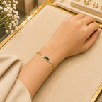 Colorful CZ Tennis Bracelet for Women | Gold-Tone Clasp, Gift Box Vedansh Craft