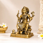 Brass Sitting Lord Shiva Statue (8.5 Inch) Vedansh Craft