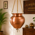 Copper Shirodhara Pot Ayurvedic Equipment (20.5 Inch) Vedansh Craft