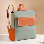 2-In-1 Convertible Tote Bag And Backpack Nestasia