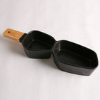 GEOMETRIC 2 Part Bowl With Wooden Handle Nestasia