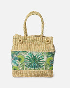 Portable Seagrass Picnic Basket for Picnic, Market, and Meal Storage