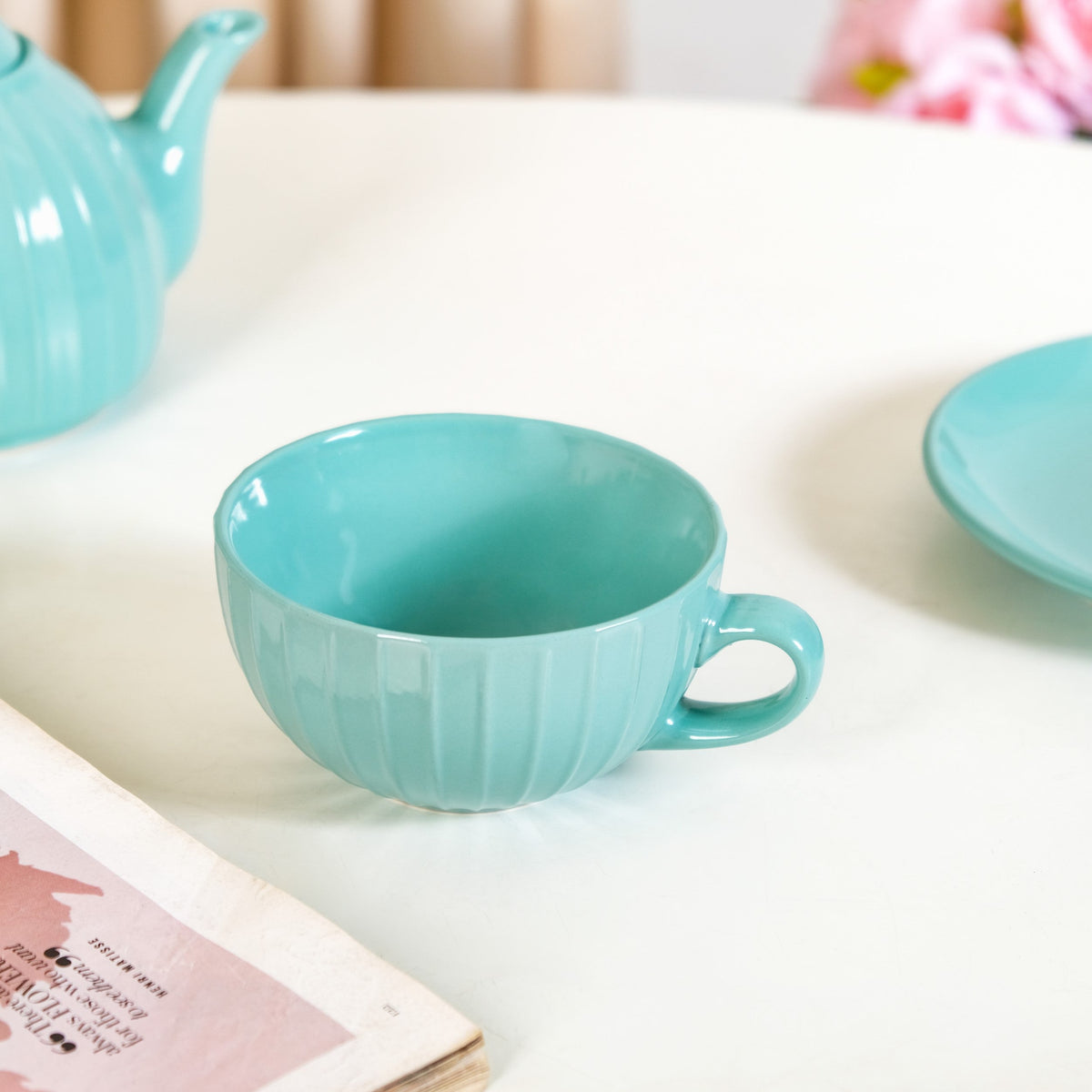 3 Piece Ambrosia Tea Set For 1 Nestasia