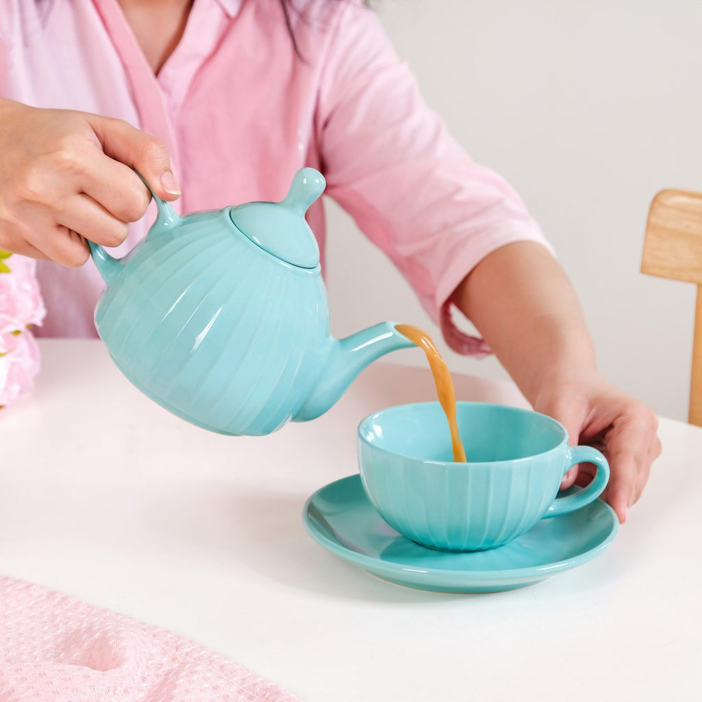 3 Piece Ambrosia Tea Set For 1 Nestasia