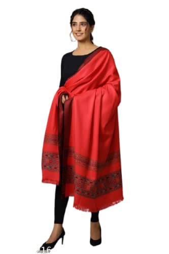 Handycraft Shawls Women's Woollen Shawl (Multi-Coloured)