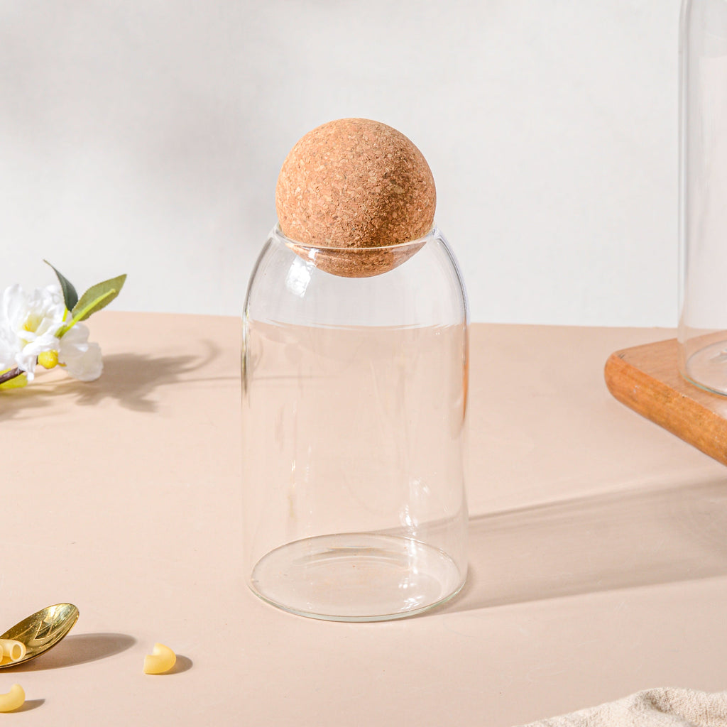 Medium Jar with Cork Lid Nestasia