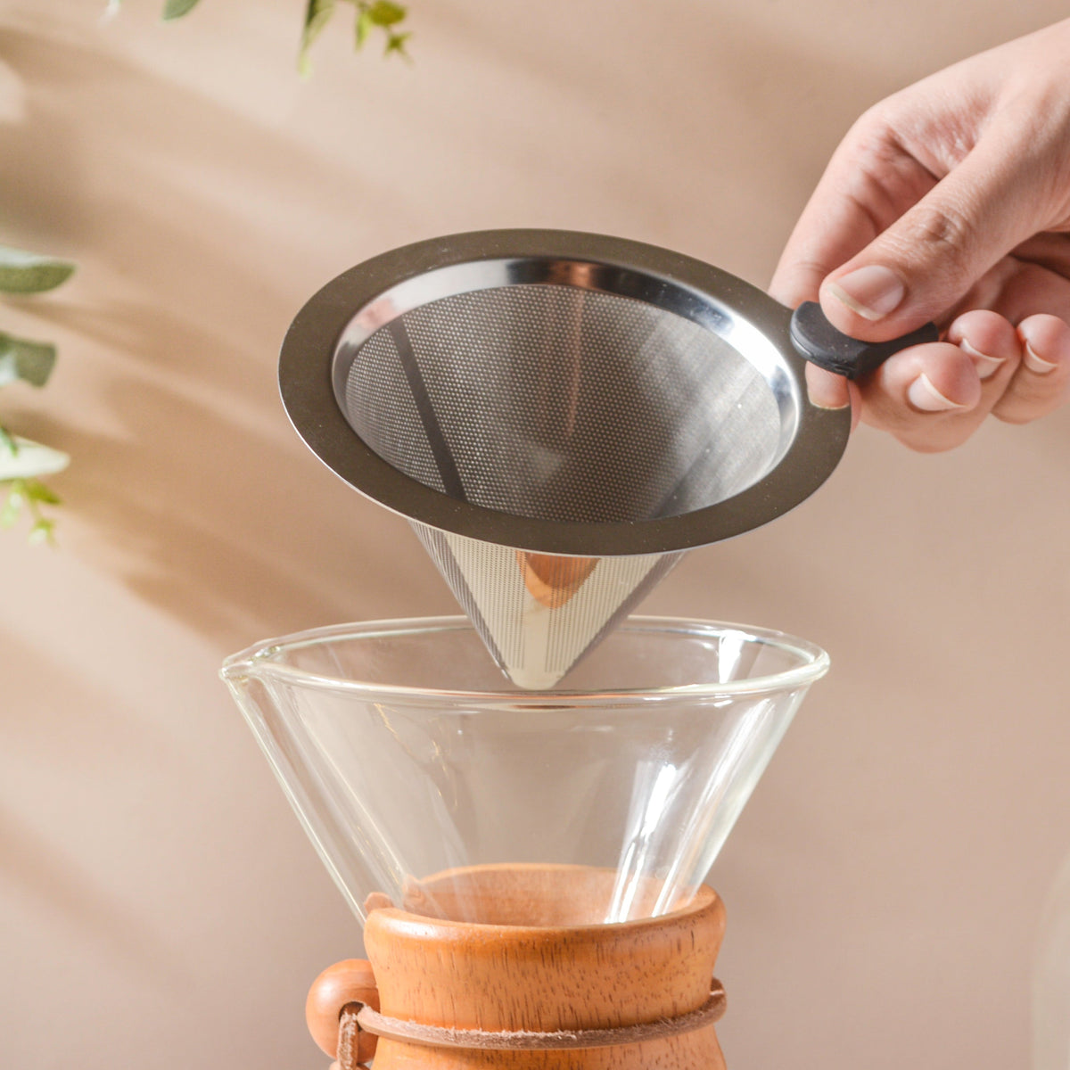 Metal Meshed Coffee Filter Nestasia