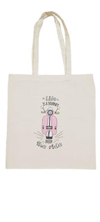 CANVAS COTTON TOTE BAG LIFE IS JOURNEY