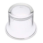 FYUGO Tea Light Glass Candle Holder and Clear Glass Holders Ideal for Diwali Gifts for Family and Friends | Christmas Decor | Home Decoration | New Year Party | DIY Crafts (Set of 6)