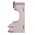 Lexical Wooden Readymade Wall Hanging Puja Temple for Home God Stand for Pooja Room Mandir Wood Devghar Stand for Office and Shop Lexical-394