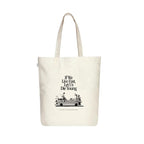 THE UMBRELLA STORE BTS Tote bag, Cotton tote bag with pocket inside (if we live fast let us die young)- Run BTS merch