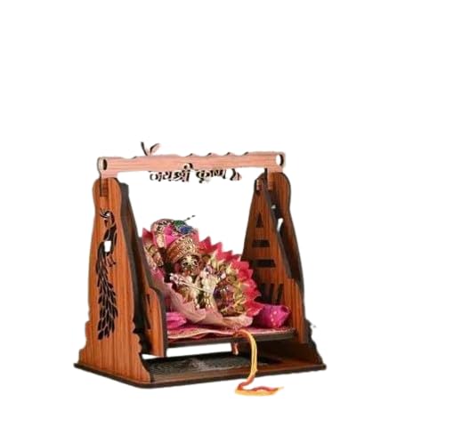 MAHAK MUSKAN ENTERPRISES-Artisan Wooden Temple for Home and Office | Elegant Pooja Mandir | Perfect for Spiritual Worship