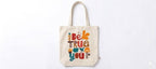 Inspirational Quotes Reusable Tote Bags | 100% Organic Cotton Shopping/Grocery Tote Bags For Women Office College Grocery,Vegetable Bags Market, Canvas Bag 15kgs Capacity (BE TRUE)