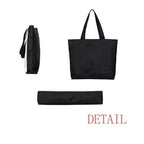 3NH® Barcode Shopping Scanning Birdcage Cotton Canvas Tote Bag
