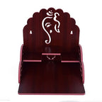 MIDU Temple Model 407 Smart Temple, god Stage, mandir Engineered Wood Home Temple (A44)