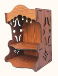 SSI Fully Handmade Beautiful Wooden Home and Office Temple/Pooja Mandir/puja Temple