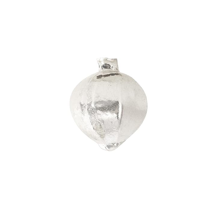 DHRUVS COLLECTION 925 Silver Anaar - Pomegranate Fruit for Home Decor, Pooja, Gift Purpose & Donation