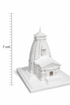 Kedarnath Temple Miniature Temple Model Showpiece for Home Decor | Sacred Mandir Replica for Pooja Room & Spiritual Gift