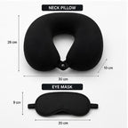 SARISUN Travel Pillows for Airplanes, Stable Head Support, Travel Essential