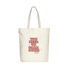 THE UMBRELLA STORE Tote bag, Cotton tote bag with pocket inside (You need to calm down)