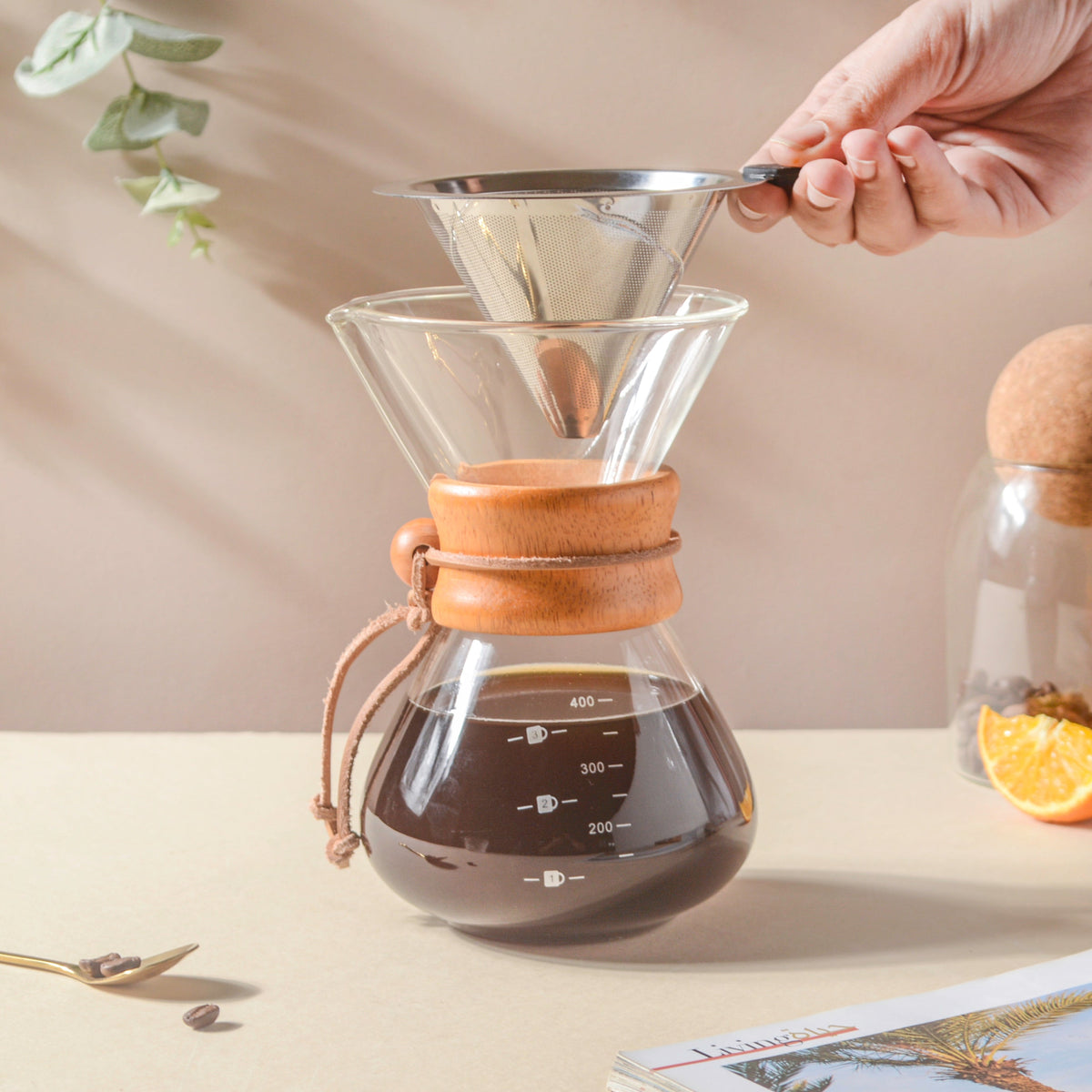 Metal Meshed Coffee Filter Nestasia