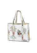 Yda fashion Quilted Cotton Tote Bag for Women & Men, 3 Layer Shopping Bag, Printed Reusable Grocery Tote, Lightweight Multipurpose Shoulder Handbag for Daily Use