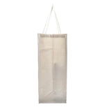 Sangra Large Cotton Canvas Reusable Bags for Travel, Grocery Shopping Bag, Multi-Purpose Bag, Sturdy Handle With Zipper Lock (20 inch X17 inch X7 Inch) (2 horses)