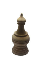 Wooden Teak Pooja Top Kalasam with Multiple Seletion - Kalash (5) Pieces 6incx4inc-1nos,4incx3inc-4nos