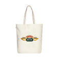 THE UMBRELLA STORE Tote Hand bag Cotton bag with Zipper for Shopping, Office & Daily Use Spacious & Eco-Friendly (Central perk)