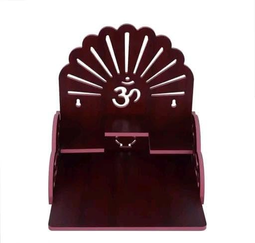 MAHAK MUSKAN ENTERPRISES-Handcrafted Wooden Home and Office Temple | Elegant Pooja Mandir | Spiritual Altar for Worship