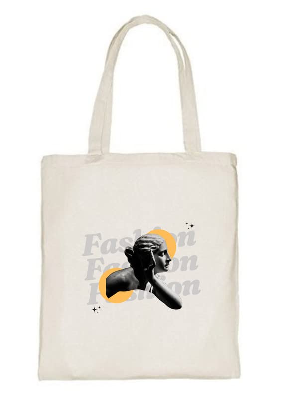 Delhi Printing Co. Strong Cotton Bag for Shopping | Canvas Tote Bag for Women & Girls | Stylish Cotton Handbags (9)
