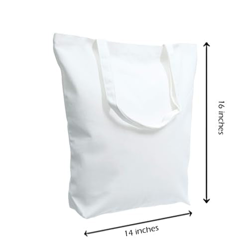 RON Brando Reusable Zipper Tote Bag for Women/Girls | Multipurpose 100% Organic Cotton Printed Tote Bags | Shopping/Grocery Bags | Comfortable for Shoulder Carrying (Tote Bag Multi 6)