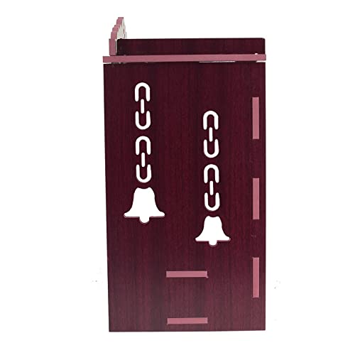 Krupasadhya Fully Handmade Beautiful Small Wooden Art Home and Office Temple/Pooja Mandir (456 T)