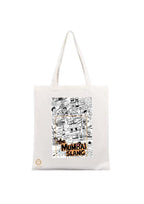 TAJNAN Reusable Tote Cotton Grocery Bags|Eco-Friendly, Multi-Purpose Canvas Bag|15kgs Capacity|Mumbai Stylish Designs, Pack of 1