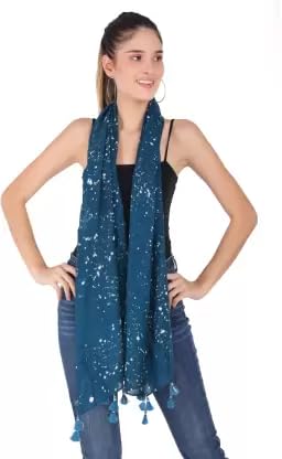 PALATT Cotton Scarf for Women | Lightweight Summer Stole for Women | Soft Breathable Ladies Scarf | Size 70 x 180 cm