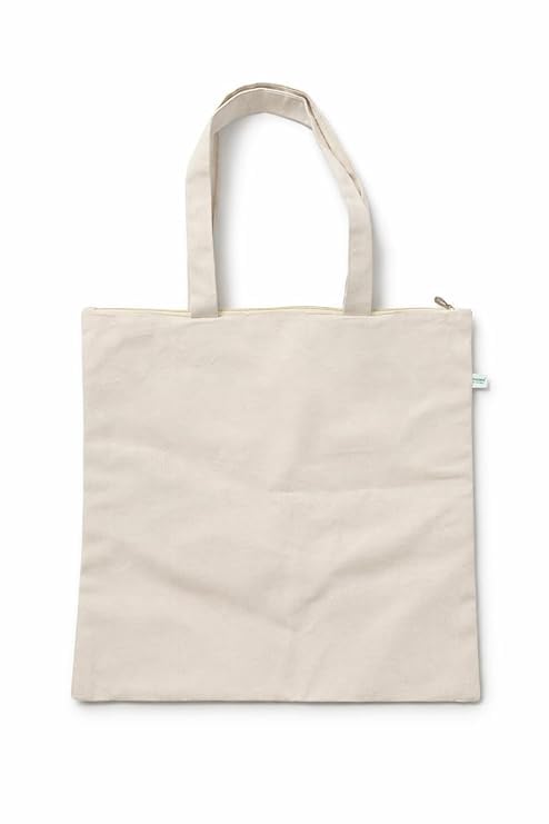 OXAURA Tote Bag for Women 380 GSM Heavy Duty Cotton Canvas | 16x18 Inch Reusable Shopping Grocery Bag | Thick Tote Bag for Office College Beach Use