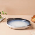 Ombre Blue and White Baking Plate 7.5 Inch Nestasia