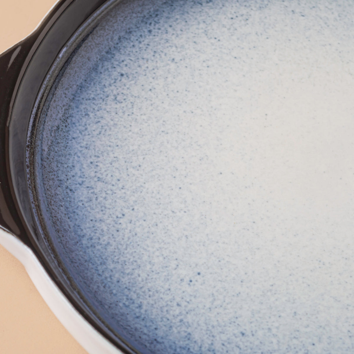 Ombre Blue and White Baking Plate 7.5 Inch Nestasia