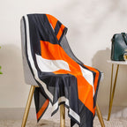 Glam Colour Block Neck Scarf Nestasia