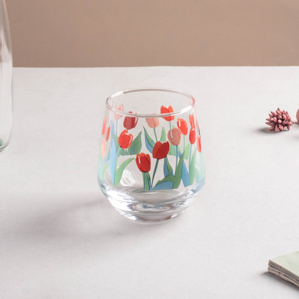 Tulip Glass Set of 2 Nestasia