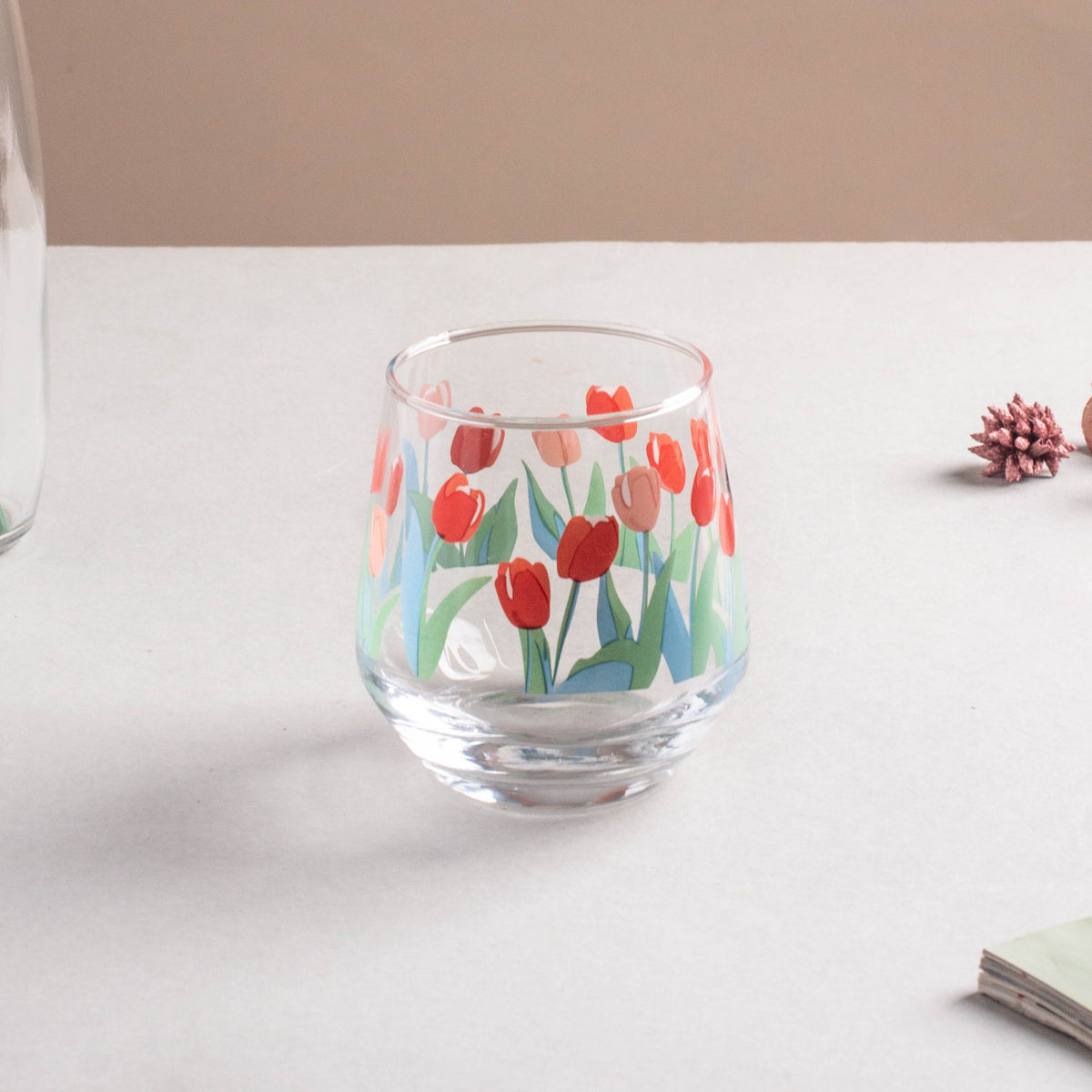 Tulip Glass Set of 2 Nestasia